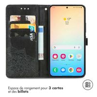 imoshion Etui de télephone Mandala Samsung Galaxy S24 Plus - Noir