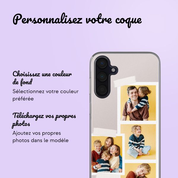 Coque avec votre propre photo et/ou texte Samsung Galaxy A15 (5G/4G) - Filmrol nummer 1