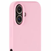 Holdit Coque Silicone iPhone 16 Plus - Pink