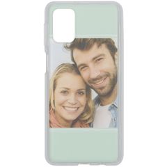 Concevez votre propre coque en gel Samsung Galaxy M31s - Transparent