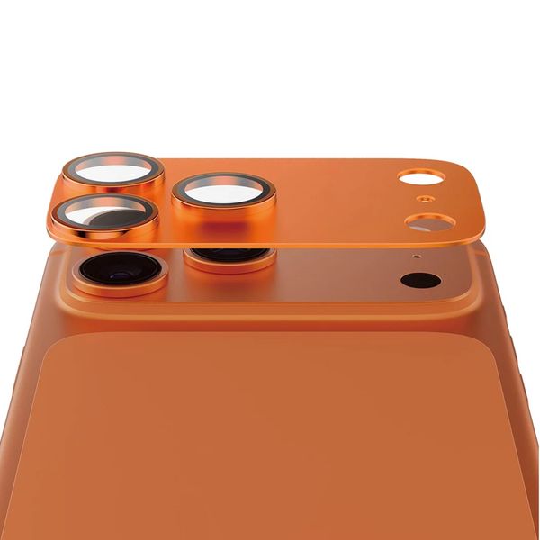 PanzerGlass Fender Protection Caméra iPhone 17 Pro Max - Cosmic Orange