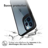 imoshion Coque Rugged Hybrid iPhone 12 (Pro) - Noir / Transparent