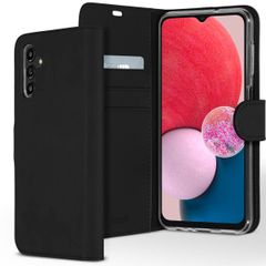 Accezz Étui de téléphone portefeuille Wallet Samsung Galaxy A13 (5G) / A04s - Noir