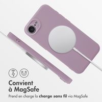 imoshion Coque Couleur avec MagSafe Apple iPhone 16e - Violet