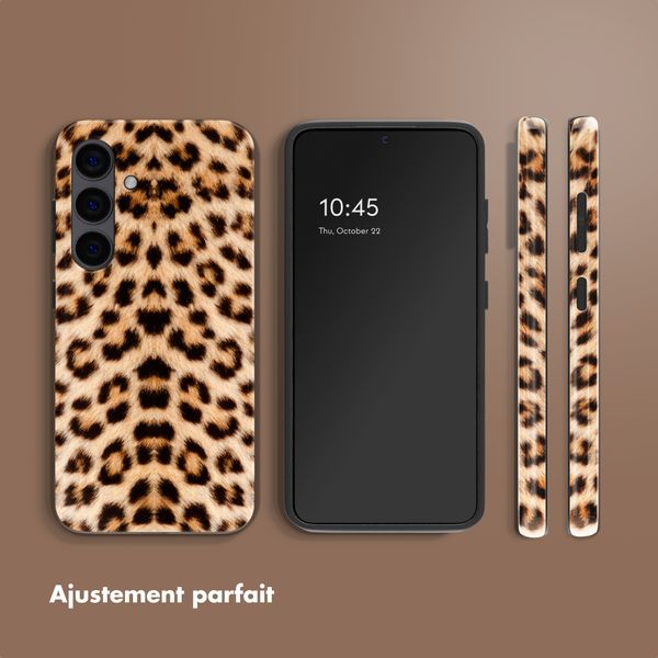 Selencia Coque arrière Vivid avec MagSafe Samsung Galaxy S24 - Wild Leo