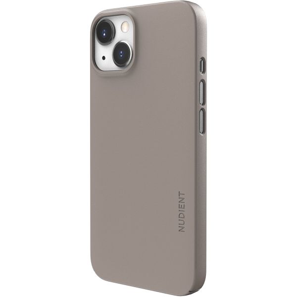 Nudient Coque Thin iPhone 13 - Clay Beige