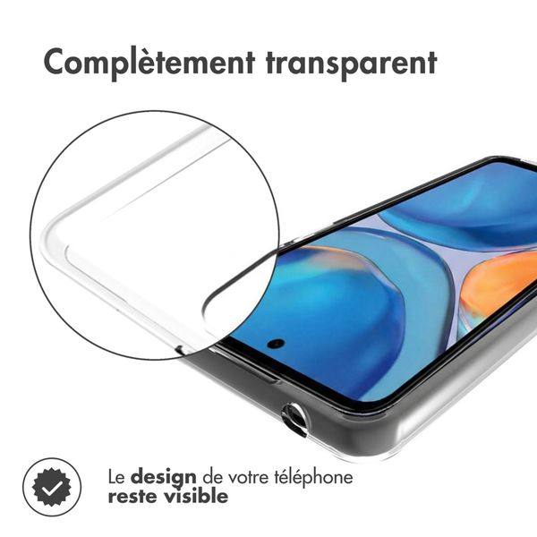 Accezz Coque Clear Motorola Moto G22 - Transparent