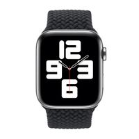 Apple Bracelet Solo tressé Apple Watch Series 1 - 11 / SE / Ultra (44/45/46/49 mm) - Taille 6 - Charcoal