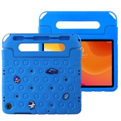 imoshion Coque kidsproof avec poupées amovibles Samsung Galaxy Tab A11 Plus / A9 Plus - Bleu