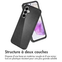 imoshion Coque Pailletée Samsung Galaxy A36 - Glitter Noir