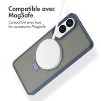 Accezz Coque Ring Stand avec MagSafe Samsung Galaxy S25 Edge - Blauw