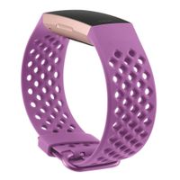 Fitbit Bracelet Sport silicone Fitbit Charge 3 / 4 - Taille L - Berry