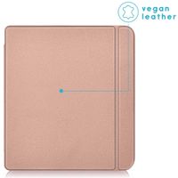 imoshion Slim Hard Sleepcover avec support Kobo Libra Colour - Rose Dorée