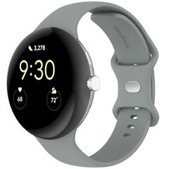 imoshion Bracelet en silicone Google Pixel Watch 3 - 45 mm - Taille S - Gris