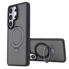 Accezz Coque Ring Stand avec MagSafe Samsung Galaxy S26 Ultra - Noir