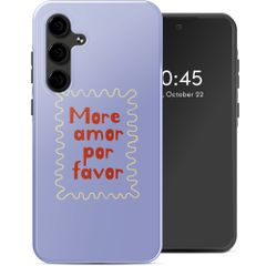 Selencia Coque arrière Vivid Samsung Galaxy S24 FE - More Amor