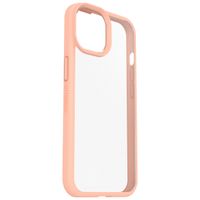 OtterBox Coque arrière React iPhone 15 - Transparent / Peach