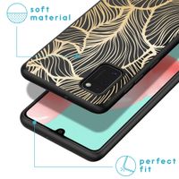 imoshion Coque Design Samsung Galaxy A41 - Golden Leaves