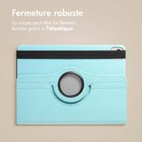 imoshion Coque tablette rotatif à 360° Apple iPad Air 13 pouces (2026) M4 / (2025) M3 / (2024) M2 - Bleu clair