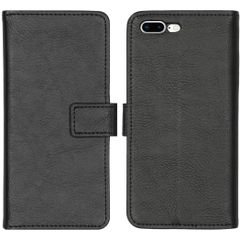 imoshion Étui de télephone portefeuille de luxe Apple iPhone 8 Plus / 7 Plus - Noir