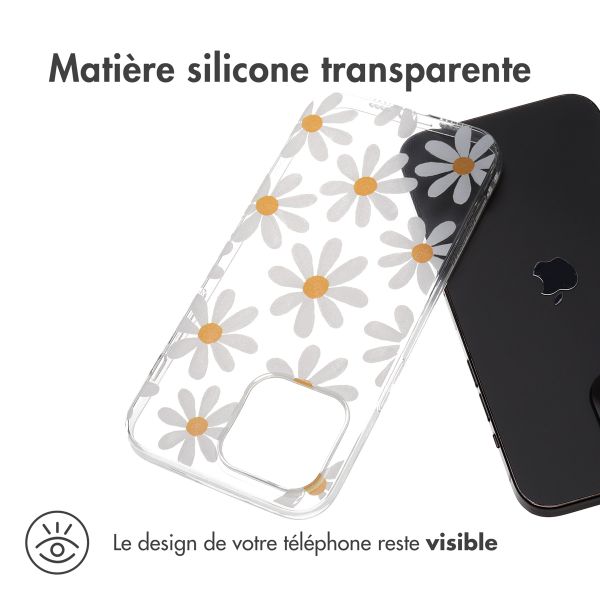 imoshion Coque Design iPhone 15 Pro Max - Daisy flower