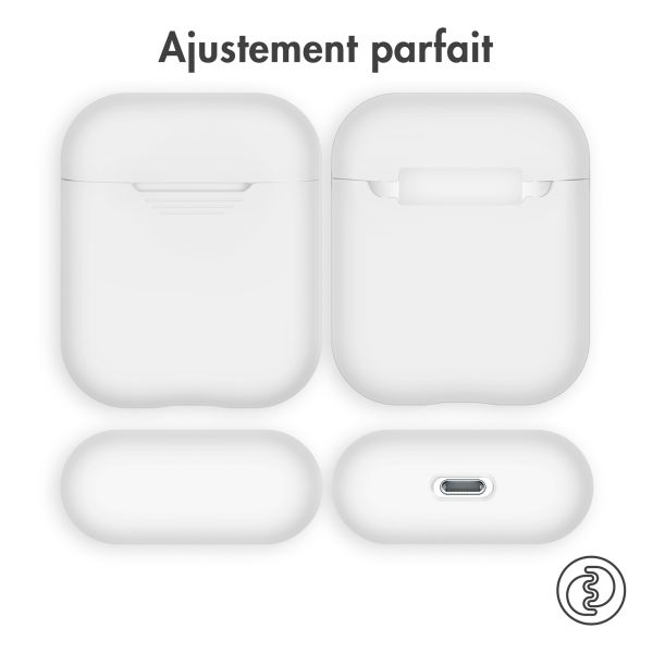 imoshion Coque en silicone les AirPods 1 / 2 - Transparent