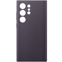 Samsung Coque originale en cuir vegan Galaxy S24 Ultra - Dark Violet