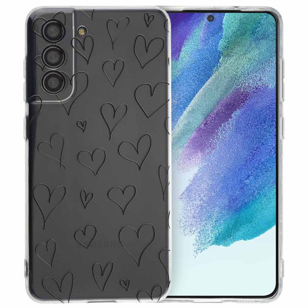 imoshion Coque Design Samsung Galaxy S21 FE - Hearts