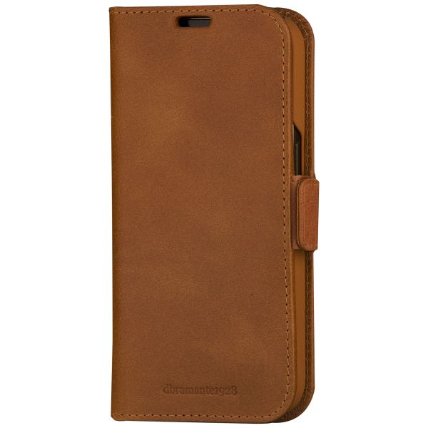 dbramante1928 Étui de télephone portefeuille Apple iPhone 15 Pro Max - Marron