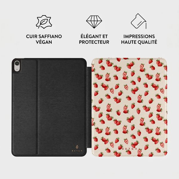 Burga Coque tablette Apple iPad 11 (2025) 11 pouces A16 / iPad 10 (2022) 10.9 pouces - Freshly Picked