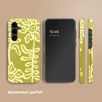 Selencia Coque arrière Vivid Samsung Galaxy S24 FE - Chalky Bloom