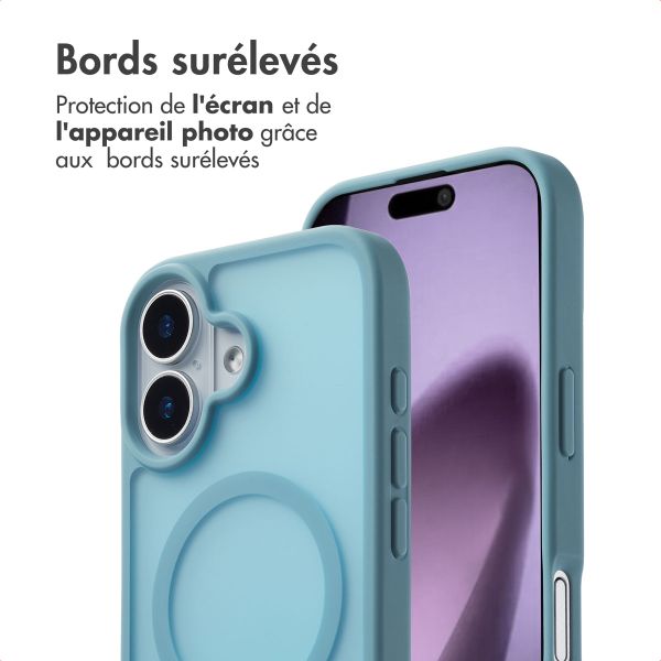 imoshion Coque Color Guard avec MagSafe Apple iPhone 17 - Bleu clair