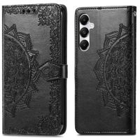 imoshion Etui de téléphone portefeuille Mandala Samsung Galaxy A55 - Noir