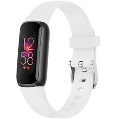 imoshion Bracelet en silicone le Fitbit Luxe - Blanc