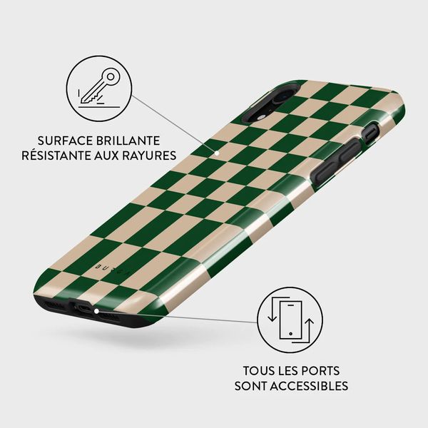 Burga Coque arrière Tough iPhone Xr - Ivy League