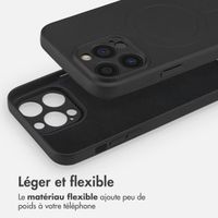 imoshion Coque Couleur avec MagSafe Apple iPhone 14 Pro Max - Noir