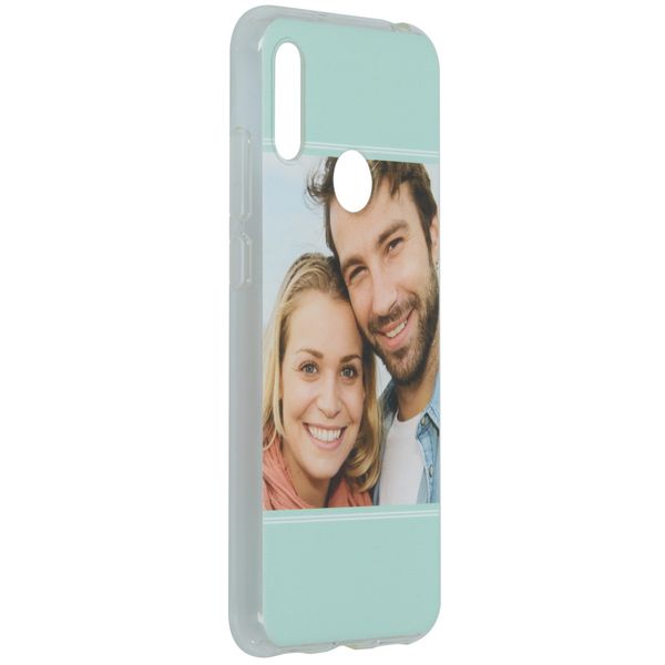 Concevez votre propre coque en gel Huawei Y6s - Transparent