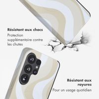 Selencia Coque arrière Vivid Samsung Galaxy S26 Ultra - Desert Waves Beige