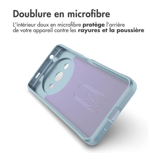 imoshion Coque arrière EasyGrip Xiaomi Redmi A3 - Bleu clair