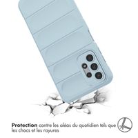 imoshion Coque arrière EasyGrip Samsung Galaxy A13 (4G) - Bleu clair