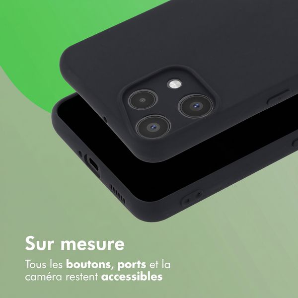 imoshion Coque Couleur Nothing Phone (3a) Lite - Noir