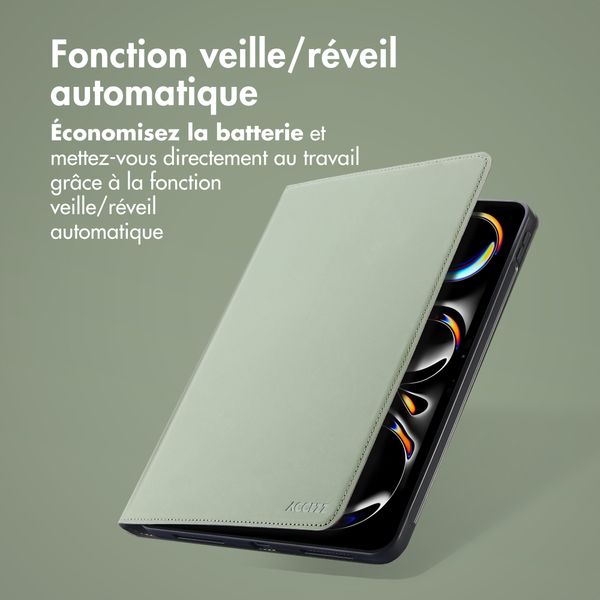 Accezz Coque tablette Classic Apple iPad Pro 13 (2025) M5 / (2024) M4 - Vert