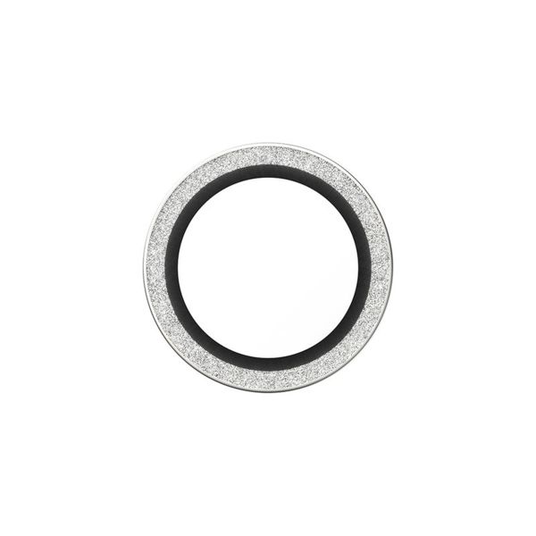 PanzerGlass Protection Caméra Hoops Optic Rings Apple iPhone Air - Argent Pailleté