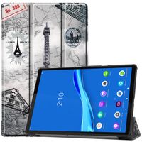 imoshion Coque tablette Design Trifold Lenovo Tab M10 Plus / M10 FHD Plus - Paris