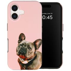 Concevez votre propre coque Tough Apple iPhone 16 - Blanc