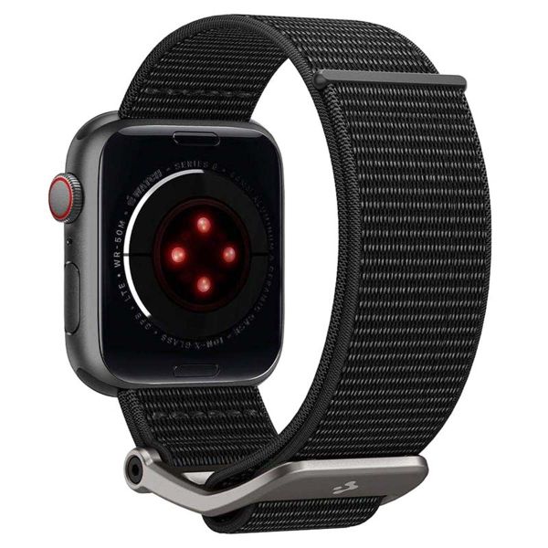 Spigen Bracelet DuraPro Flex Apple Watch Series 1 t/m 11 / SE / Ultra (44/45/46/49 mm) - Noir