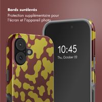 Selencia Coque arrière Vivid avec MagSafe Apple iPhone 17 - Moo'd Olive Dust