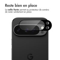 imoshion Protection Caméra en verre trempé 2 Pack Google Pixel 9 Pro - Noir