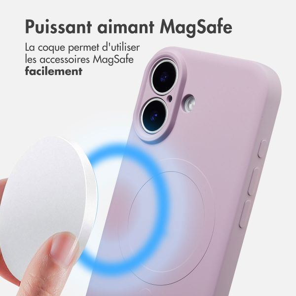 imoshion Coque Couleur avec MagSafe Apple iPhone 17 - Violet