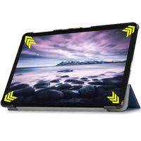 imoshion Coque tablette Trifold Samsung Galaxy Tab A 10.5 (2018) - Bleu foncé